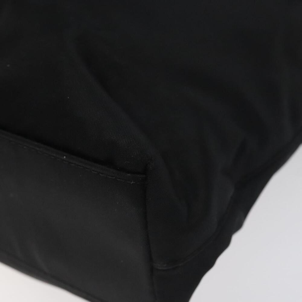 Christian Dior Tote Bag Nylon Black Silver Auth fm4460 - Picture 8 of 16